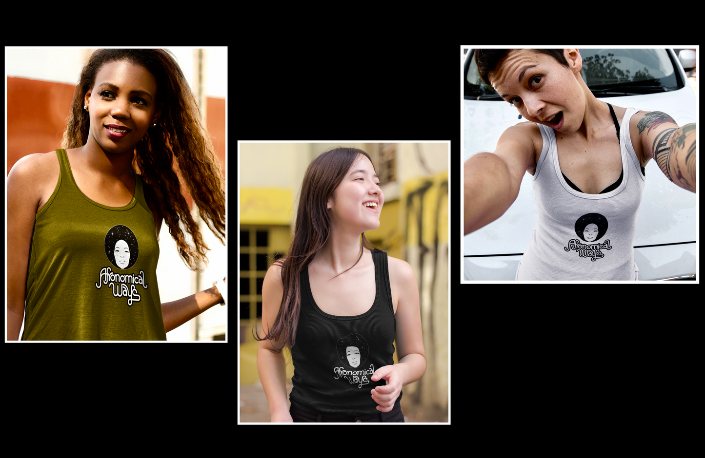 Afronomical Ways Ideal Racerback Tank